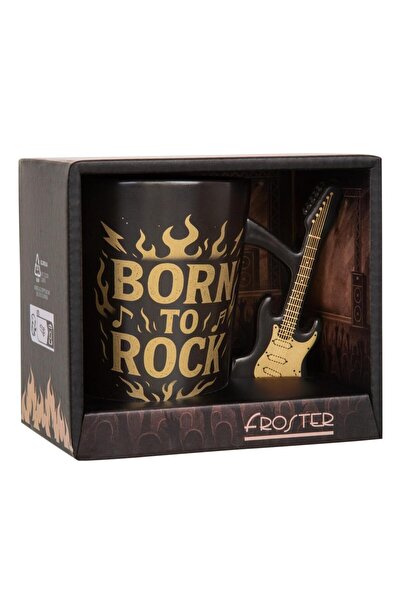 HANDLOSFERA cana de portelan chitara electrica Born to Rock 300 ml