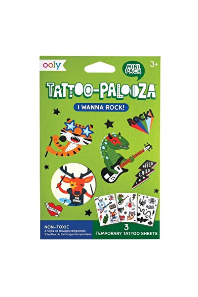 Ooly , tatuaje temporare pe hartie transfer, non-toxic, tematic rock, Tattoo-...