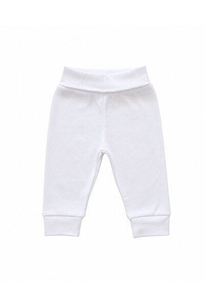 FYB Baby Lycra Ribbed Long Pants Soft Flexible Basic Single Bottom