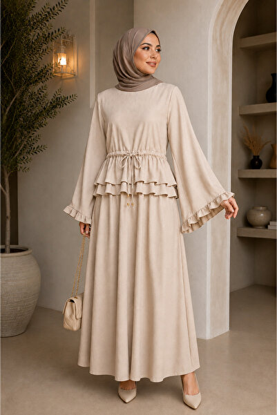 get crazy collection Women's Skirt and Tunic Set with Waist Tie