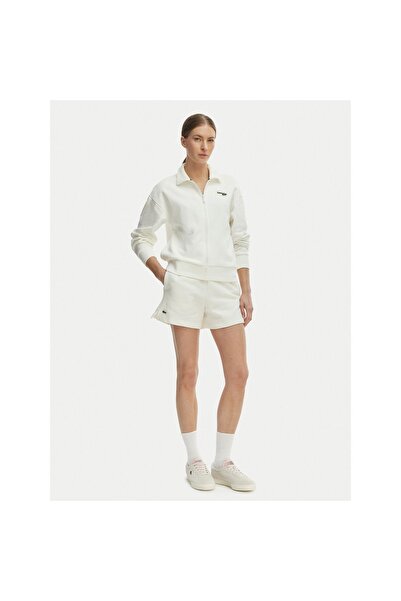 Lacoste Șorturi sport de damă GF5341 Crem
