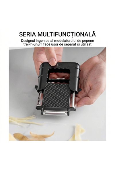 Nobrand Curățător de legume multifuncțional 3-în-1 8.8x9x2cm