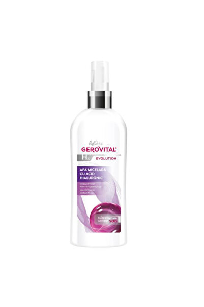 GEROVITAL Μικυλλιακό Νερό με Υαλουρονικό Οξύ - H3 Evolution Μικυλλιακό Νερό μ...