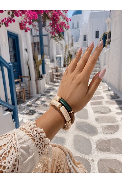 GMN COLLECTION YENİ SEZON YENİ SERİ SUMMER FASHİON 3LÜ PARLAK SEDEFLİ LASTİKL...