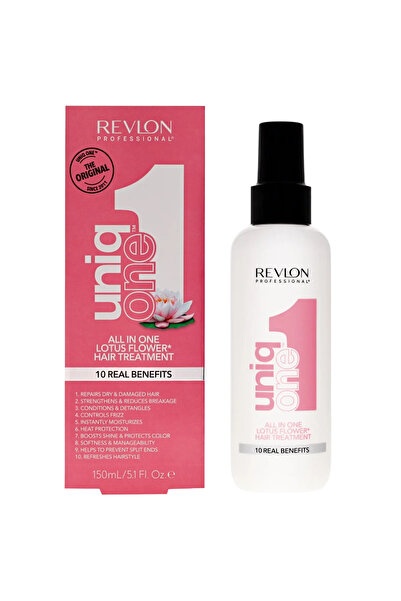 Revlon Uniq One Λουλούδι Λωτού, Κρέμα Θεραπείας Μαλλιών Χωρίς Ξέβγαλμα, Επανο...