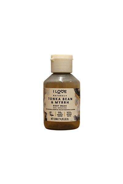 I Love Colecția Naturals, Vegan, Bob de Tonka și Mirra, Hidratant, Gel de duș...
