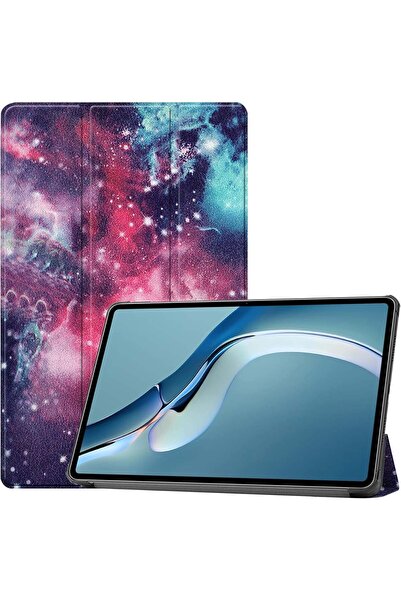 SIGLOO Θήκη ανοιγόμενη από δερματίνη PU για Huawei MatePad Pro 12.6 2021 Milk...