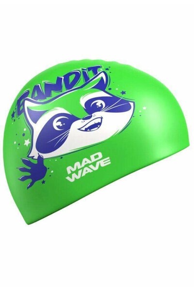 Mad Wave قبعة أطفال من السيليكون بتصميم قطة قطط