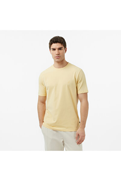 Nautica Erkek Sarı Regular Fit T-Shirt