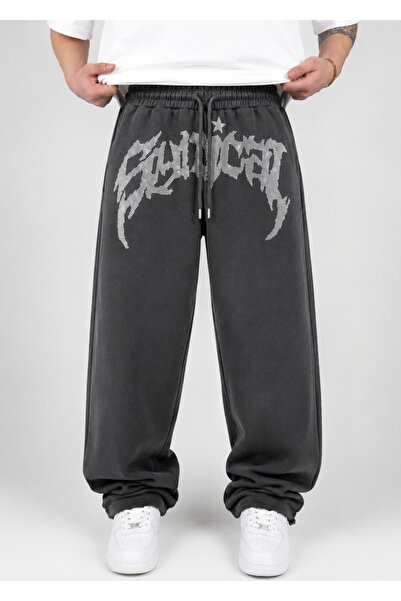 zaee Syncl Stoned Baggy Adjustable Leg Sweatpants