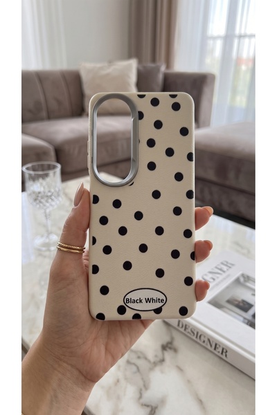 Hatreds Oppo A60 Deri Dokulu Desenli Kamera Korumalı Darbe Emici Silikon Tele...