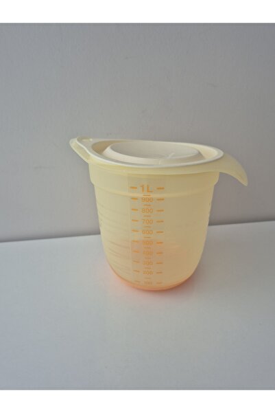 Tupperware Sihirli miksim ölçü kabı 1 litre sarı