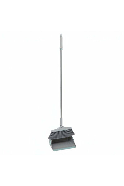 China Durable Broom and Dustpan Set – Gray