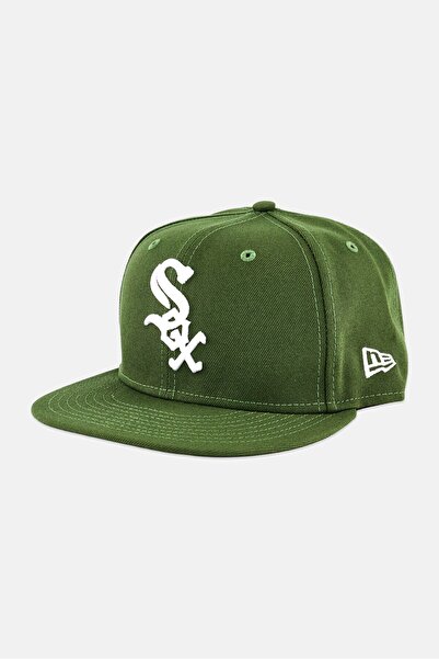NEW ERA x MLB Men Chicago White Sox Embroidered Baseball Cap, Olive