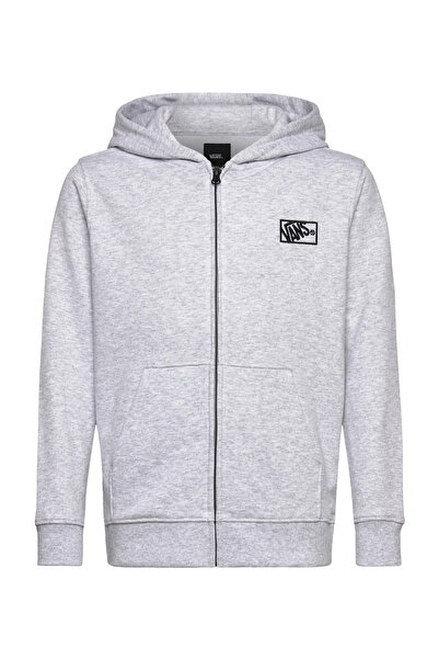 Vans Gri Erkek Çocuk Eşofman Üstü VN000RBN1QI1-BY BLOCKED BOX FZ HOOD