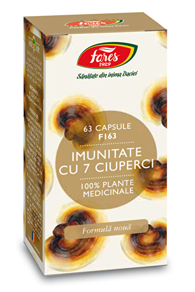 Fares Imunitate cu 7 Ciuperci (F163) 63cps