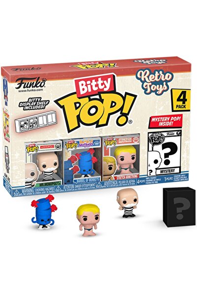Funko بيتي بوب! أيقونات: ألعاب ريترو - مستر. مونوبولي 4 قطع