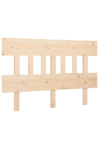 vidaxl Tăblie de pat, 123,5x3x81 cm, lemn masiv de pin