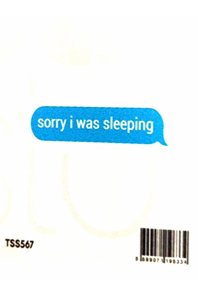 ekstrafix The Sticker Story Sorry I Was Sleeping Tss0567 Personification Stic...