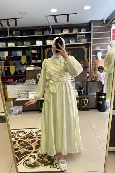 HÜMEYRA BUTİK Top Side Flounce Dress