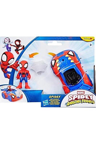 Spidey and His Amazing Friends Figurină cu vehicul, Spidey și prietenii săi u...