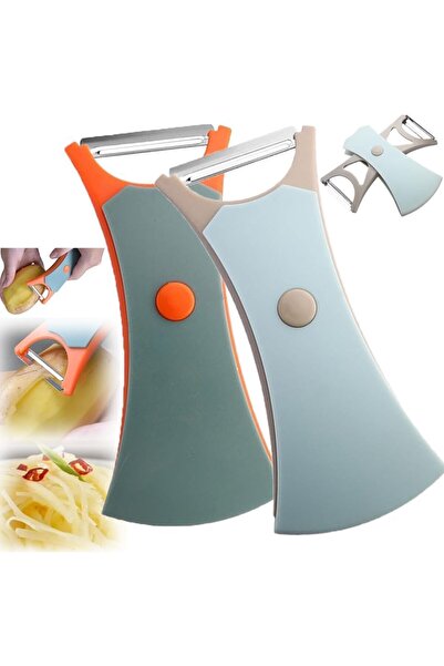 Arabest 2-Pack 2-in-1 Fruit Peeler,Peeling and Shredding Vegetable Peeler wit...