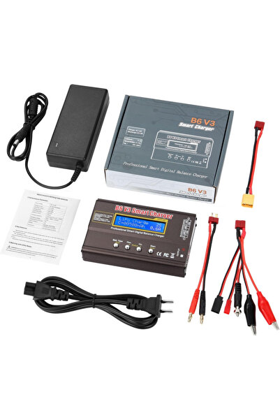 OEM Încărcător inteligent IMAX B6 V3 80W 6A + Sursă de alimentare SAGEM – Pac...