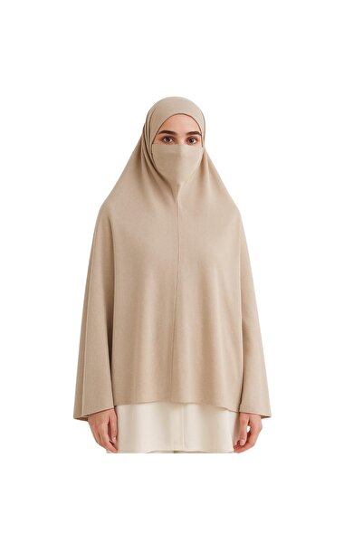 IYDGAH غطاء صلاة سوفليه (5XL) - وشاح عملي جاهز للارتداء مع حجاب تربان - غطاء ...