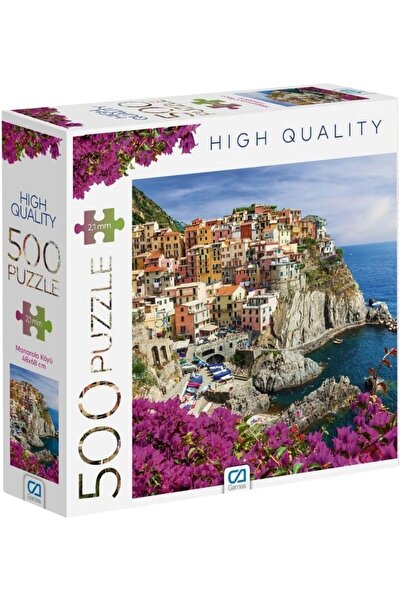 Yıldızan Manarola Village 500 Pieces 2,2mm Thickness 33X48Cm Professional Hob...