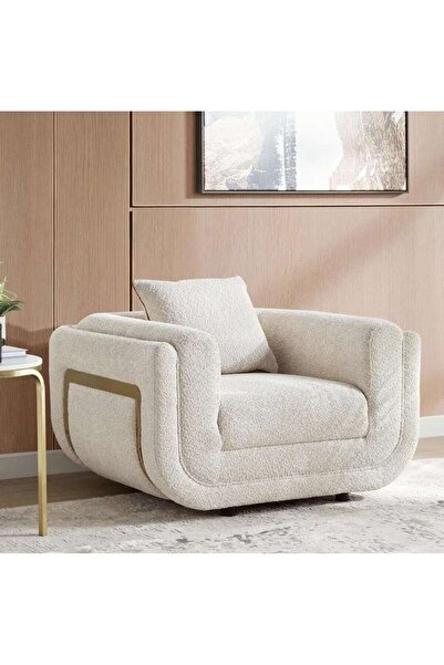 PAN HOME HOBOT SINGLE SEATER SOFA - BEIGE