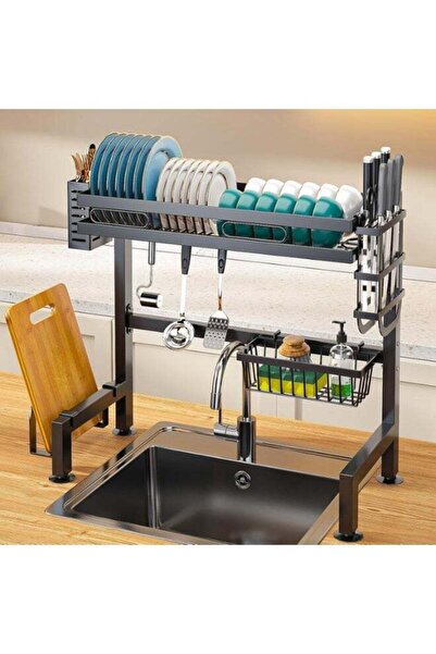 Bukela Dish Rack For Above The Sink, Large-Capacity, Double-Tier Stainless St...