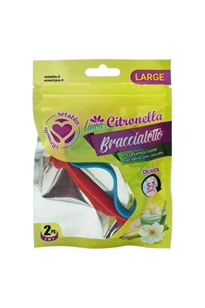 JOLIE Setablu Bratara Anti Tantari Citronella 2 buc