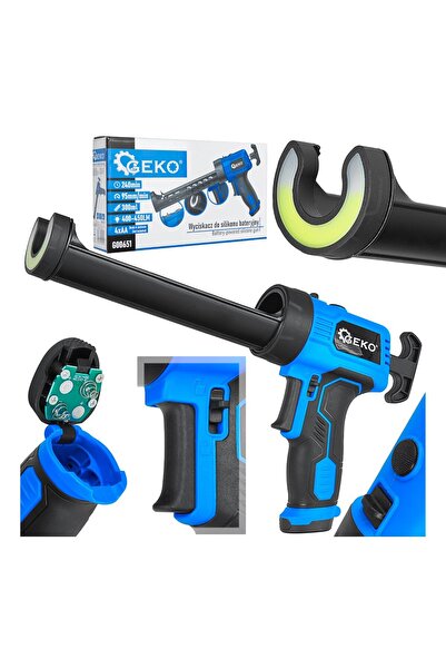 GEKO Pistol electric pentru silicon, 6 V, G 00651