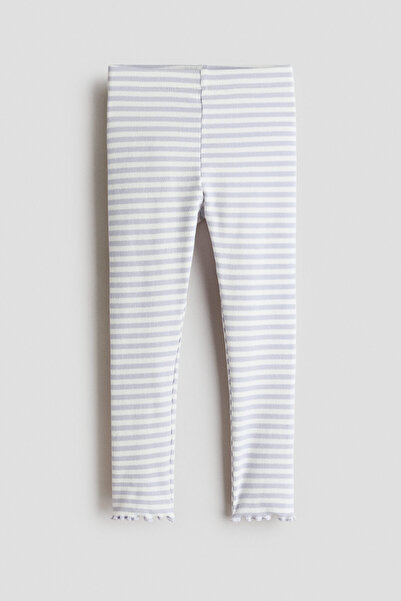 H&M Pamuklu ve Ribanalı Tayt