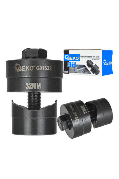 GEKO Dispozitiv de tăiat găuri pentru robinete de chiuvetă, 32 mm, G01632