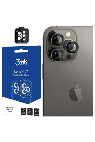 3MK Protecție Lentilă Pro pentru Apple iPhone 15 Pro Max, Sticlă de Protecție...