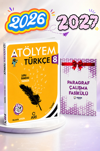 ARI Yayınl 8.sınıf Türkçe Atölyem Tr9786052330401
