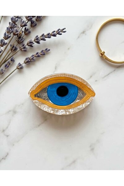 Portakal Esintisi Elara Colorful Pearlescent Eyelet Bohemian Buckle