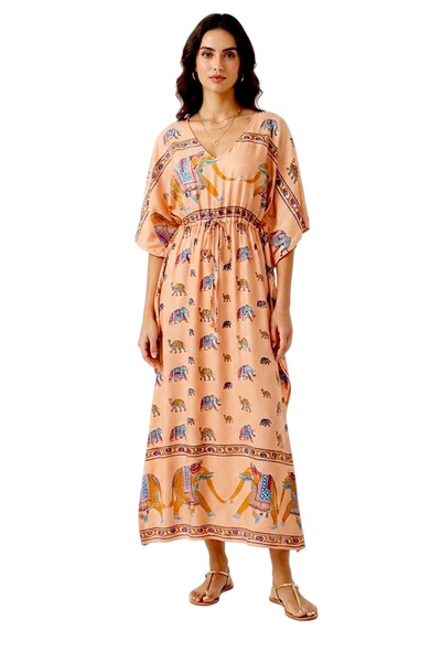 NO BRAND Maxi-length Kaftan Dress