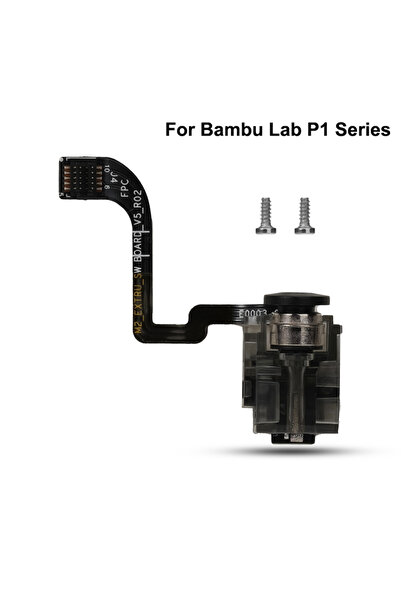 Choice4 وحدة تروس البثق من الفولاذ المقوى بمفتاح هول P1 لـ Bambu Lab X1 X1C P...