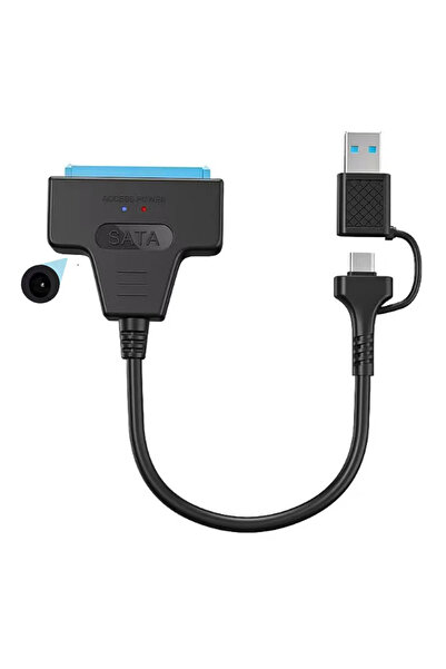 Choice USB3.0C to A No Plug USB 3.0/Type-C to SATA Adapter Sata Cable 2.5/3.5...