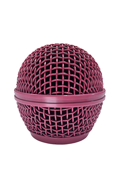 Choice Rose red Single Piece of Shure SM58 Wireless Mic Metal Grille Replacem...