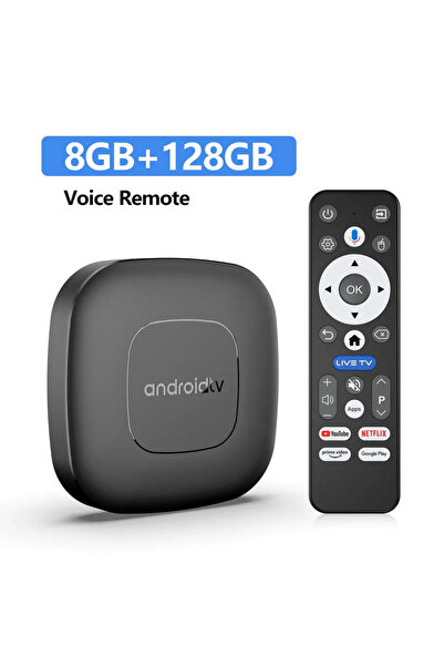 Choice1 B TV Box Android 16 Google Assistant Voice Control 8GB 128GB 4K Wifi6...