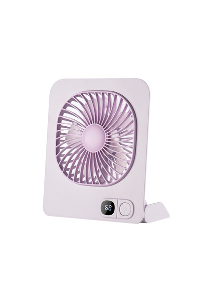 Choice Purple 2026 Magnetic Desk Fan with USB Charging Mini Home Office Porta...