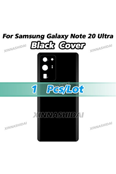 choice2 1 pcs black cover New Housing For Note 20 Ultra Battery Back Cover Re...