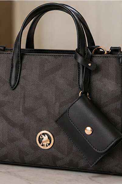 U.S. Polo Assn. USPA SHOULDER BAG US6571,BLACK
