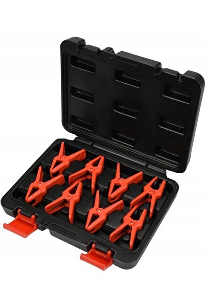 VOREL by YATO YATO Set de cleme metalice pentru cabluri, 8 bucăți. WALIZKA YT...