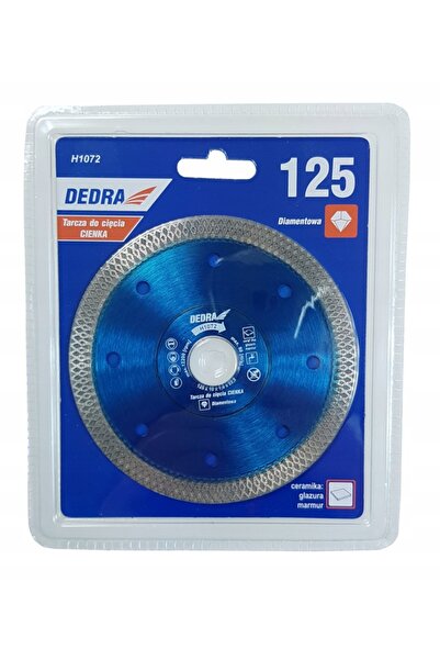 Dedra-Polonia Disc diamantat DEDRA pentru glazură 125/22,2 H1072