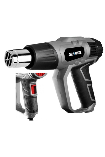 graphite OPALARKA 2000W 3 ZARKESY TEMPERATURĂ 550 ° C KABEL 3M WALIZKA 59G526
