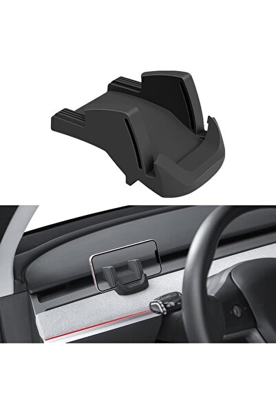 Generic Silicone Phone Mount For Tesla Model Y 2021-2025 And For Tesla Model ...